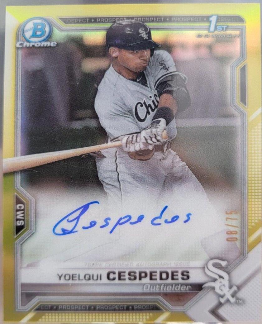 Yoelqui Cespedes [Yellow Refractor] #CPA-YC