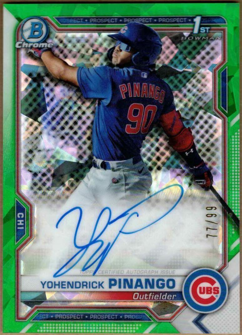 Yohendrick Pinango [Green Atomic Refractor] #CPA-YP