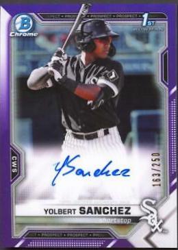 Yolbert Sanchez [Purple Refractor] #CPA-YSA