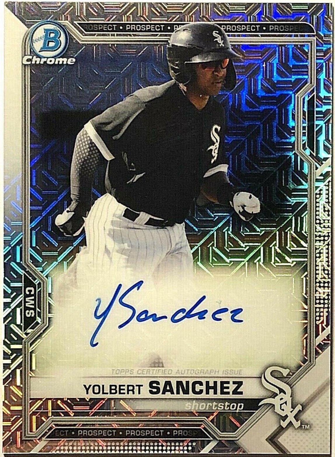 Yolbert Sanchez [Refractor] #CPA-YSA