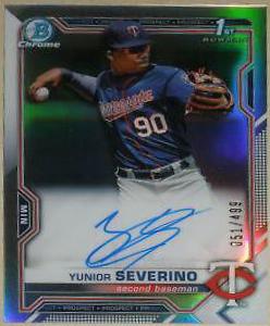 Yunior Severino [Refractor] #CPA-YS