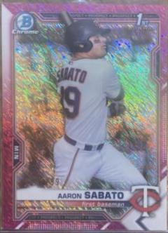 Aaron Sabato [Fuchsia Shimmer Refractor] #BCP-125