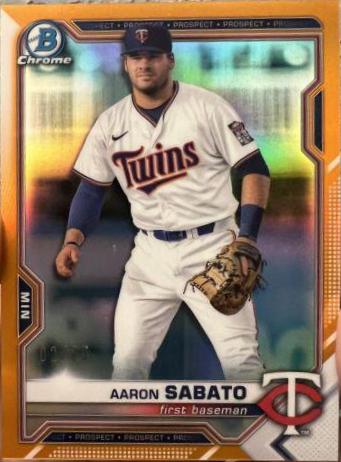 Aaron Sabato [Orange Refractor] #BCP-125