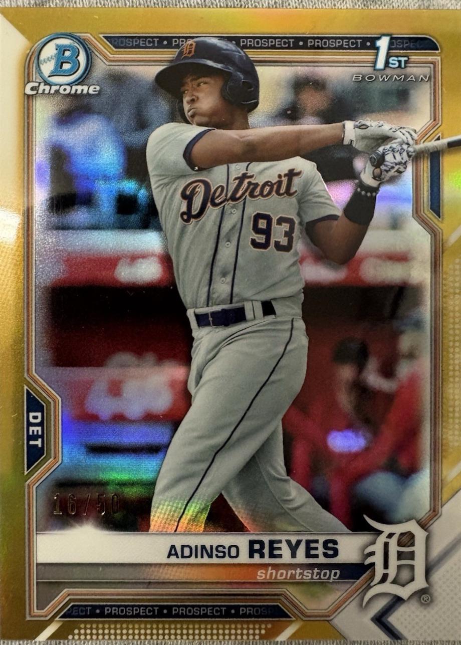 Adinso Reyes [Gold Refractor] #BCP-21