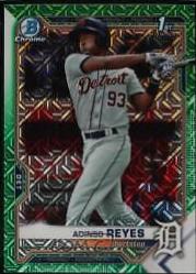 Adinso Reyes [Green Refractor Mega Box Mojo] #BCP-21