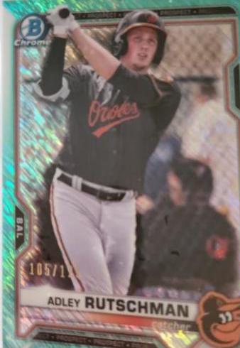 Adley Rutschman [Aqua Shimmer Refractor] #BCP-121