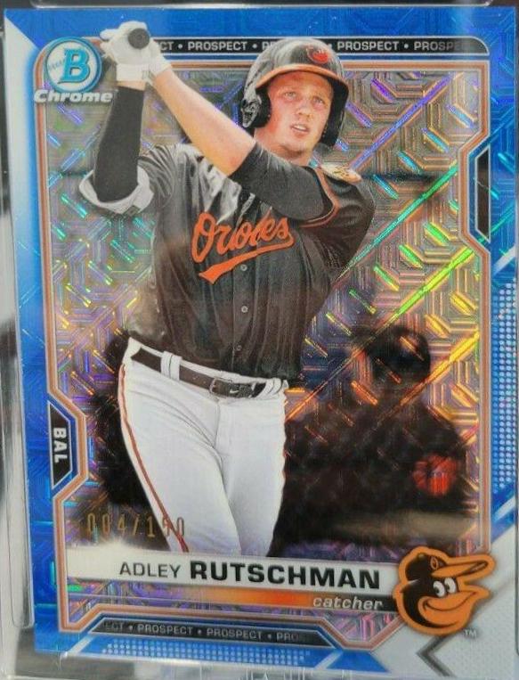 Adley Rutschman [Blue Refractor Mega Box Mojo] #BCP-121
