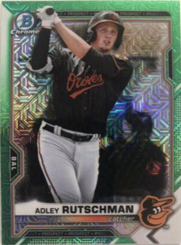 Adley Rutschman [Green Refractor Mega Box Mojo] #BCP-121