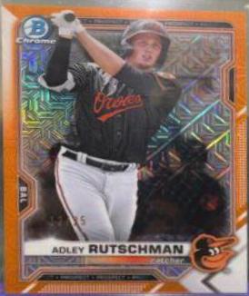 Adley Rutschman [Orange Refractor Mega Box Mojo] #BCP-121
