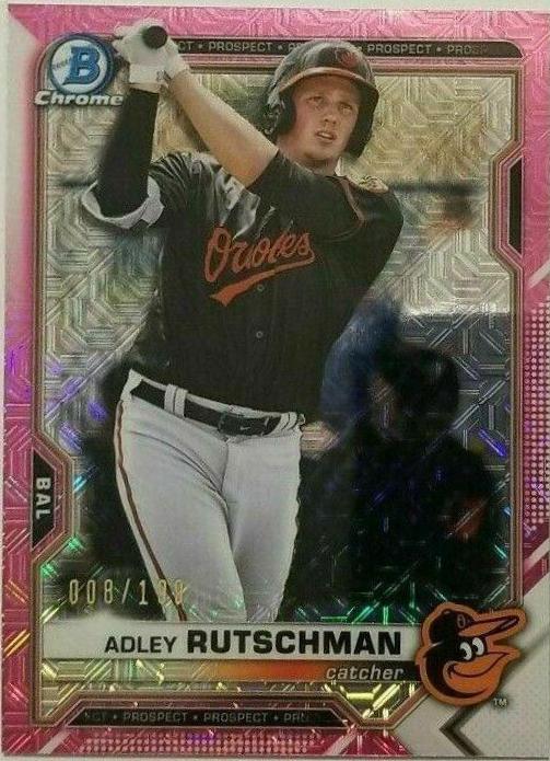 Adley Rutschman [Pink Refractor Mega Box Mojo] #BCP-121
