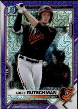 Adley Rutschman [Purple Refractor Mega Box Mojo] #BCP-121