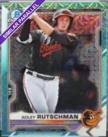 Adley Rutschman [Yellow Refractor Mega Box Mojo] #BCP-121