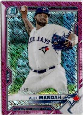 Alek Manoah [Fuchsia Shimmer Refractor] #BCP-27
