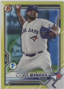 Alek Manoah [Yellow Refractor] #BCP-27