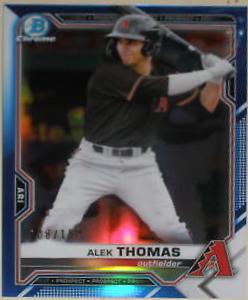 Alek Thomas [Blue Refractor] #BCP-31