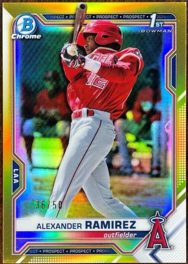 Alexander Ramirez [Gold Refractor] #BCP-145