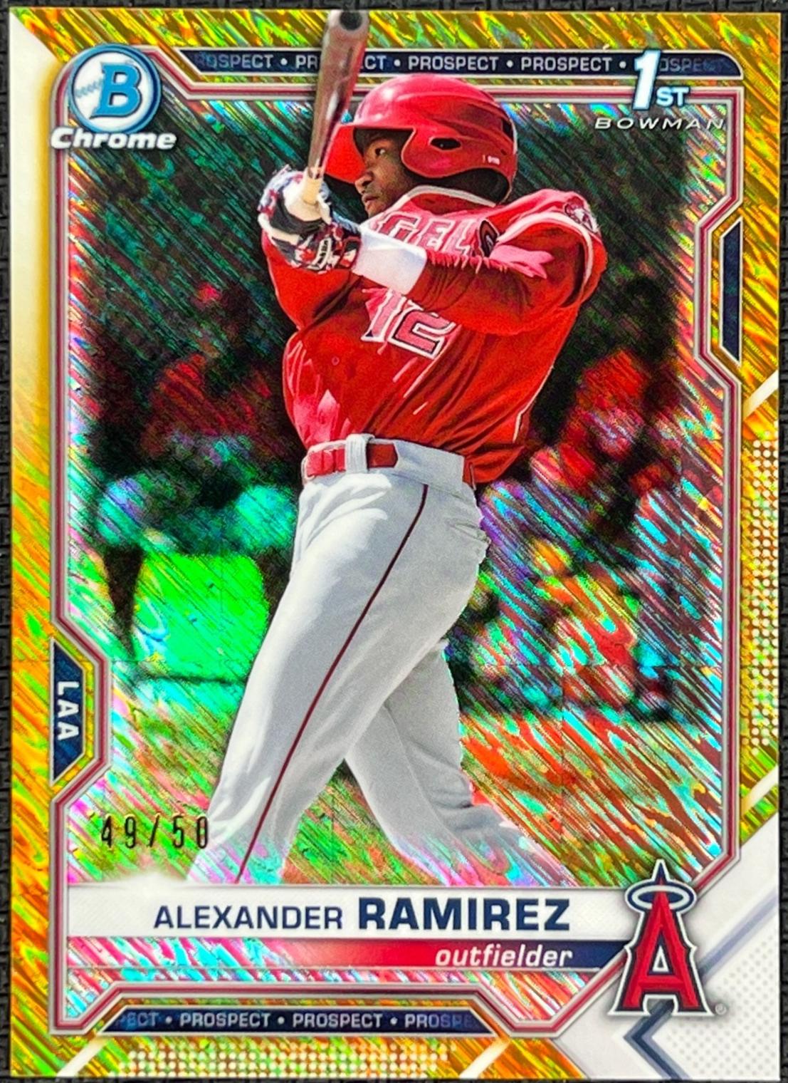 Alexander Ramirez [Gold Shimmer Refractor] #BCP-145