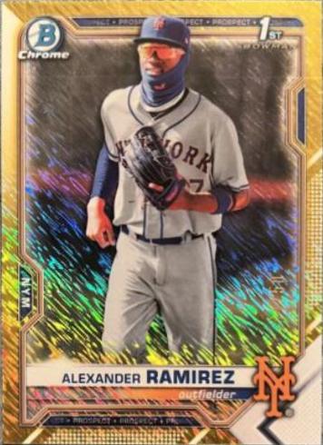 Alexander Ramirez [Gold Shimmer Refractor] #BCP-208