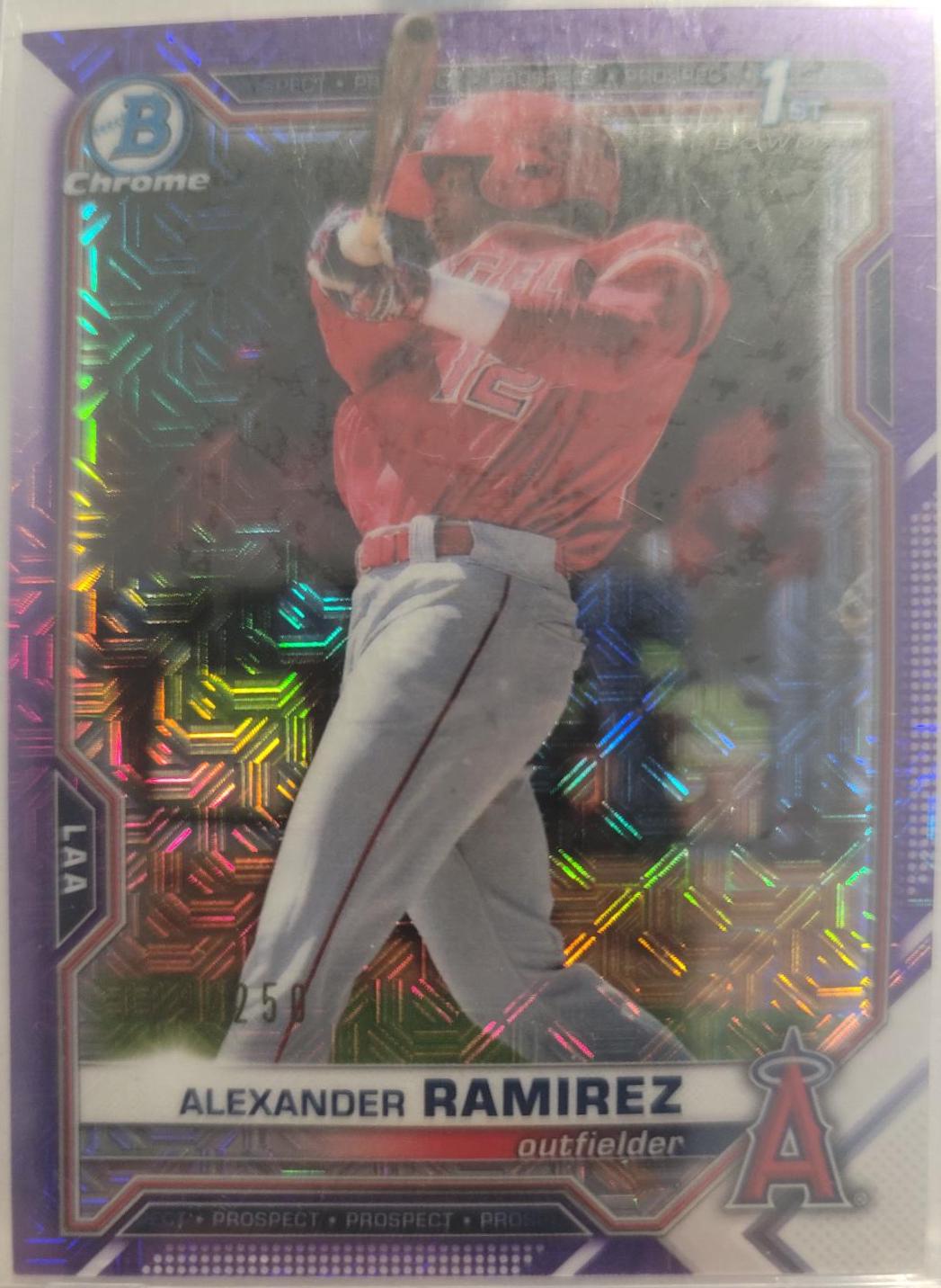 Alexander Ramirez [Purple Refractor Mega Box Mojo] #BCP-145
