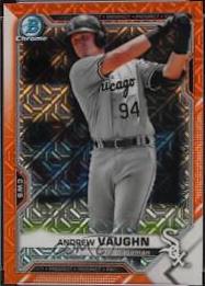 Andrew Vaughn [Orange Refractor] #BCP-88