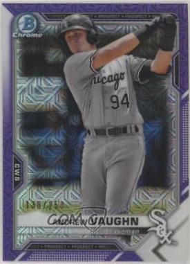 Andrew Vaughn [Purple Refractor Mega Box Mojo] #BCP-88
