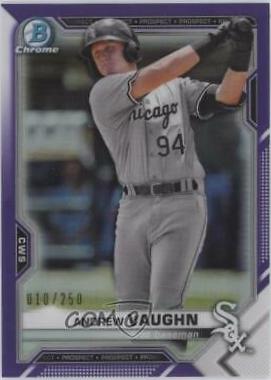 Andrew Vaughn [Purple Refractor] #BCP-88