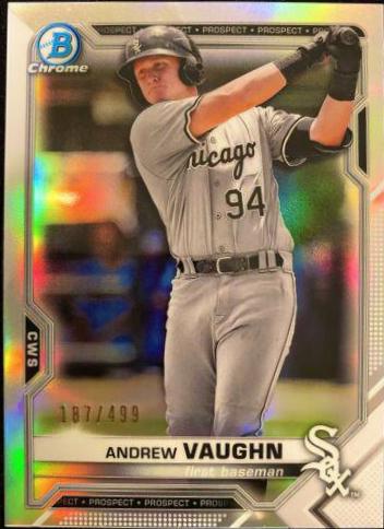 Andrew Vaughn [Refractor] #BCP-88