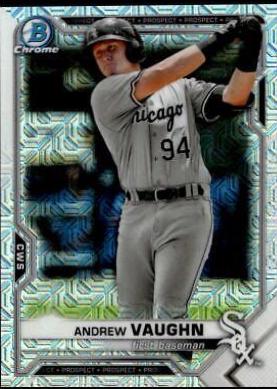 Andrew Vaughn [Yellow Refractor Mega Box Mojo] #BCP-88
