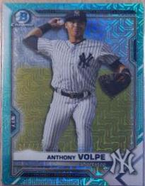 Anthony Volpe [Aqua Refractor Mega Box Mojo] #BCP-85