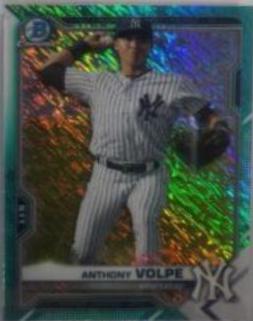 Anthony Volpe [Aqua Shimmer Refractor] #BCP-85