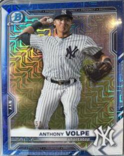 Anthony Volpe [Blue Refractor Mega Box Mojo] #BCP-85