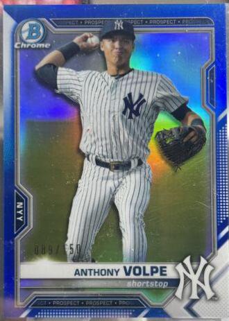 Anthony Volpe [Blue Refractor] #BCP-85