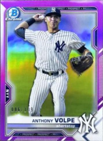 Anthony Volpe [Fuchsia Refractor] #BCP-85