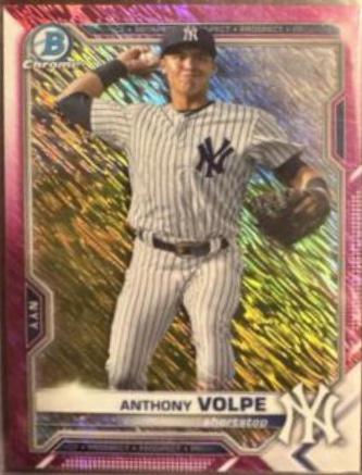 Anthony Volpe [Fuchsia Shimmer Refractor] #BCP-85