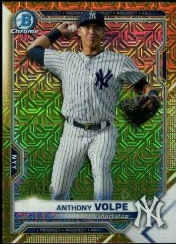 Anthony Volpe [Gold Refractor] #BCP-85