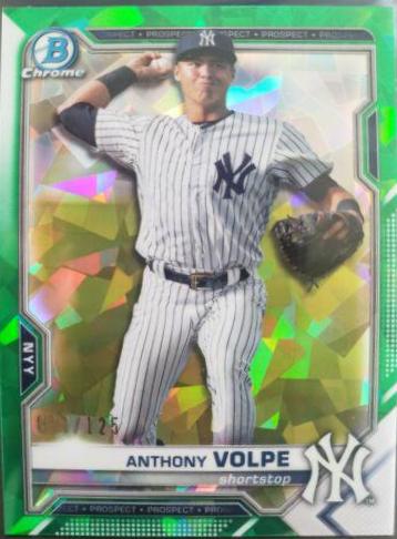 Anthony Volpe [Green Refractor] #BCP-85