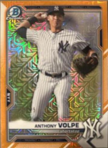 Anthony Volpe [Orange Refractor] #BCP-85