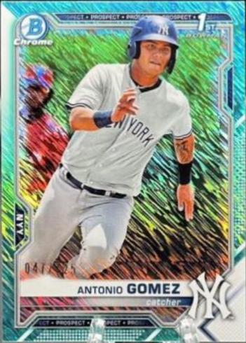 Antonio Gomez [Aqua Shimmer Refractor] #BCP-82