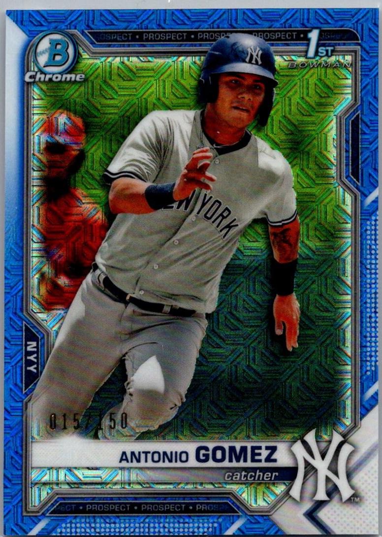 Antonio Gomez [Blue Refractor Mega Box Mojo] #BCP-82