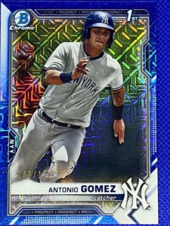 Antonio Gomez [Blue Refractor] #BCP-82