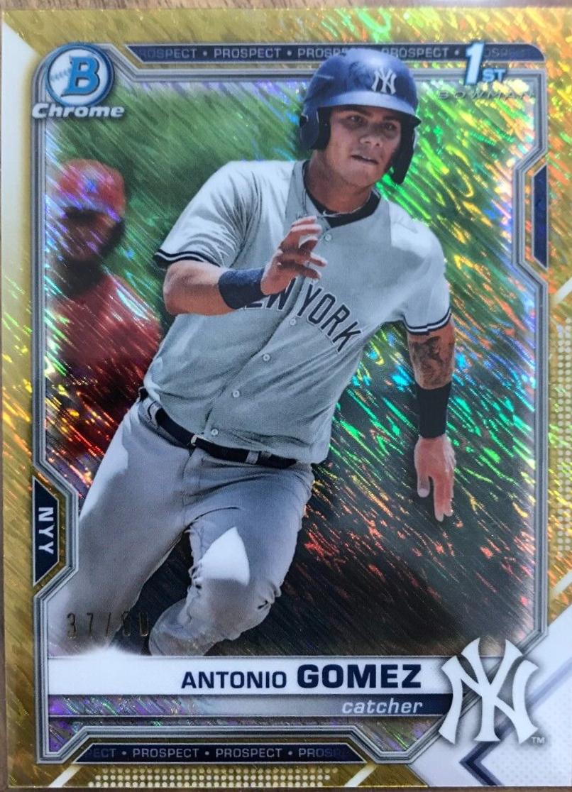 Antonio Gomez [Gold Shimmer Refractor] #BCP-82