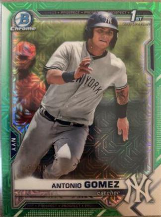 Antonio Gomez [Green Refractor Mega Box Mojo] #BCP-82