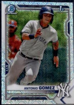 Antonio Gomez [Yellow Refractor Mega Box Mojo] #BCP-82