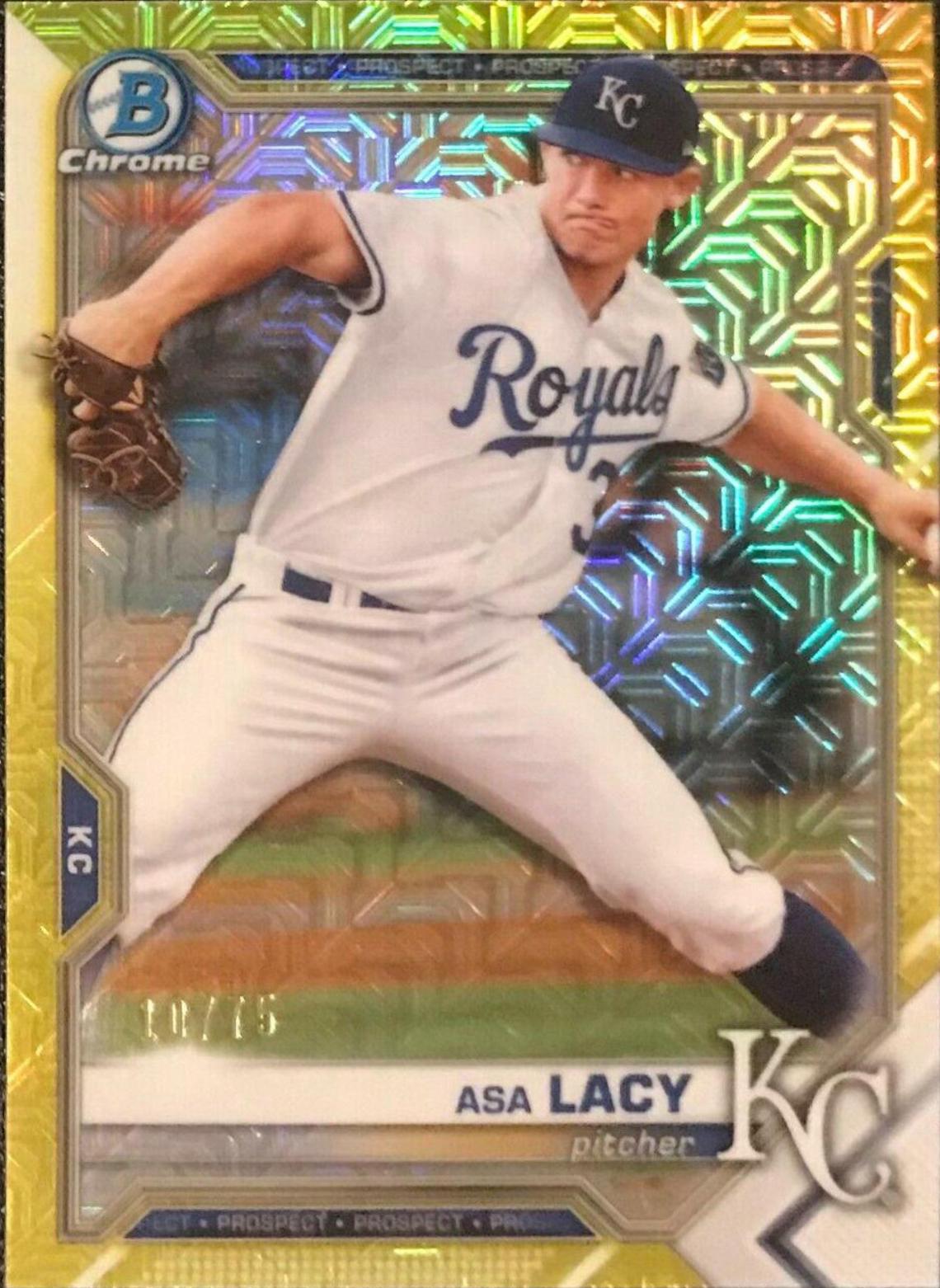 Asa Lacy [Yellow Refractor Mega Box Mojo] #BCP-83