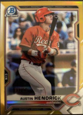 Austin Hendrick [Gold Refractor] #BCP-55