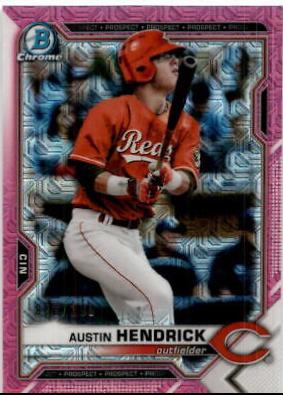 Austin Hendrick [Pink Refractor Mega Box Mojo] #BCP-55