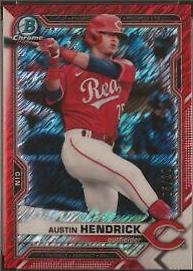 Austin Hendrick [X Red Xfractor] #BCP-177