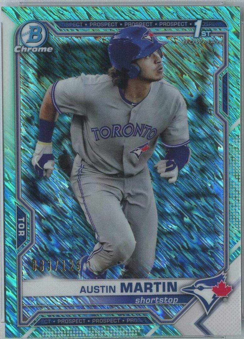Austin Martin [Aqua Shimmer Refractor] #BCP-87
