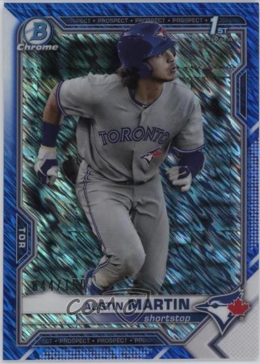 Austin Martin [Blue Shimmer Refractor] #BCP-87