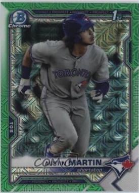 Austin Martin [Green Refractor Mega Box Mojo] #BCP-87